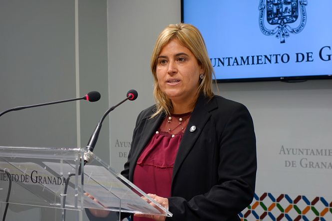 La concejala, de derechos social, Nuria Gutiérrez (AYTO. GRANADA) 