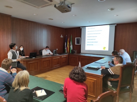 reunión de trabajo para la redacción de la Agenda Urbana Local celebrada en el Ayuntamiento de Monachil. (AYTO. MONACHIL) reunión de trabajo para la redacción de la Agenda Urbana Local celebrada en el Ayuntamiento de Monachil. (AYTO. MONACHIL)