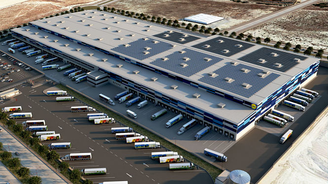 Vista panorámica del centro (LIDL)