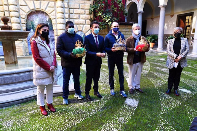 Presentación en el Ayuntamiento de Granada de los Reyes Magos de este año (AYUNTAMIENTO DE GRANADA)