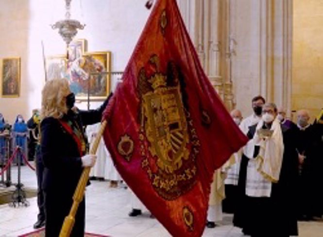 Un momento de la celebración de la Toma de Granada el pasado año (ARZOBISPADO DE GRANADA) 
