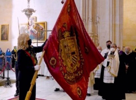 Un momento de la celebración de la Toma de Granada el pasado año (ARZOBISPADO DE GRANADA) 