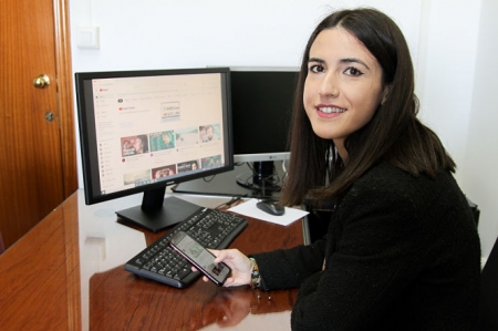 La investigadora de la UGR Ana Castillo López, autora de este trabajo (UGR) La investigadora de la UGR Ana Castillo López, autora de este trabajo (UGR)