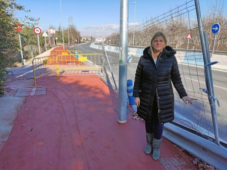 La portavoz del PP en el Ayuntamiento de La Zubia, Inmaculada Hernández (PP) 