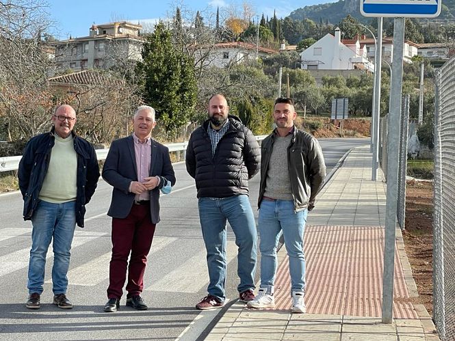 Imagen de la visita a la Carretera de Nívar (DIPGRA)