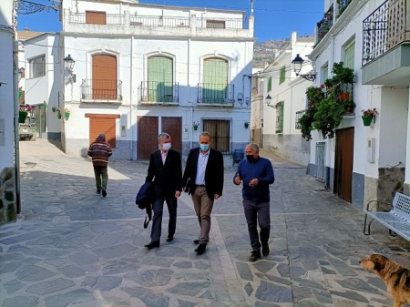 Imagen de la visita a Carataunas (JUNTA)