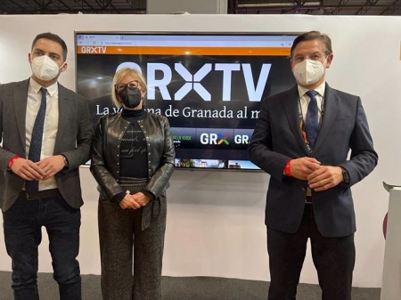 El Ayuntamiento de Granada presenta en Fitur la plataforma de televisión GRX TV (AYUNTAMIENTO DE GRANADA) El Ayuntamiento de Granada presenta en Fitur la plataforma de televisión GRX TV (AYUNTAMIENTO DE GRANADA)