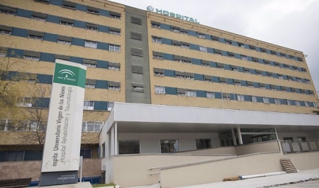 Fachada, del Hospital de Neurotraumatología y Rehabilitación (JUNTA) 