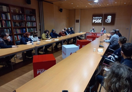 Encuentro sobre Inteligencia Artificial celebrado en la sede del PSOE de Granada. (PSOE) Encuentro sobre Inteligencia Artificial celebrado en la sede del PSOE de Granada. (PSOE)
