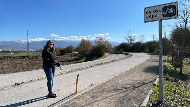 La concejal de Vox en el Ayuntamiento de Granada, Beatriz Sánchez (VOX)