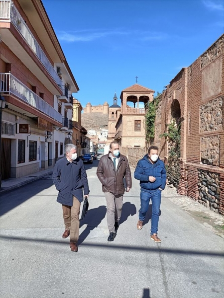 Imagen de la visita a La Calahorra (JUNTA) Imagen de la visita a La Calahorra (JUNTA)