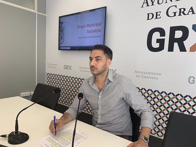 El concejal de Comercio en Granada, Eduardo Castillo, en imagen de archivo (PSOE) 