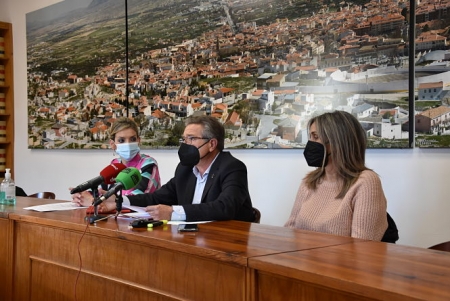 Imagen de la rueda de prensa (AYTO. BAZA) Imagen de la rueda de prensa (AYTO. BAZA)
