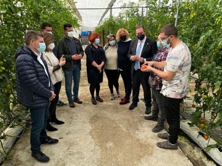 visita a una explotación hortícola de Motril (PSOE) visita a una explotación hortícola de Motril (PSOE)