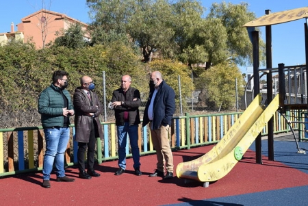Imagen de la visita a un parque infantil de Albolote (AYTO. ALBOLOTE) Imagen de la visita a un parque infantil de Albolote (AYTO. ALBOLOTE)