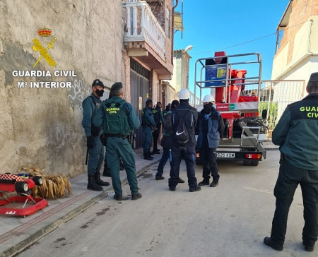 Imagen de la operación contra la defraudación eléctrica (GUARDIA CIVIL)