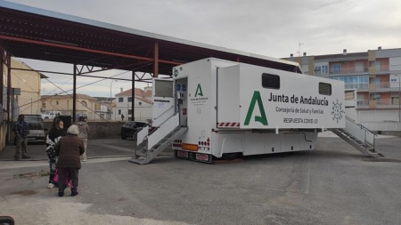 Autobus de respuesta covid de la Junta de Andalucía (JUNTA)