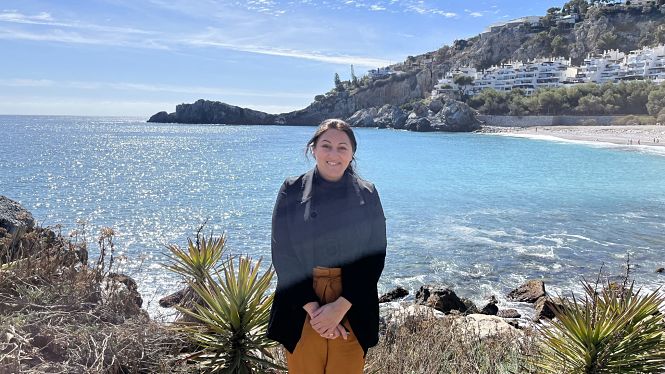 La Diputada Provincial de Unidas Podemos,  Alejandra Durán (UNIDAS PODEMOS)