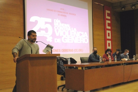 Daniel Mesa, en una jornada de CCOO sobre violencia machista, en imagen de archivo (CCOO) Daniel Mesa, en una jornada de CCOO sobre violencia machista, en imagen de archivo (CCOO)