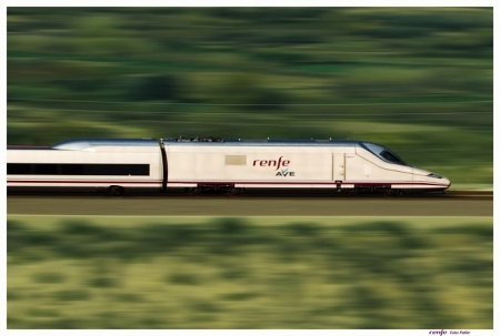 Imagen del AVE (RENFE) Imagen del AVE (RENFE)