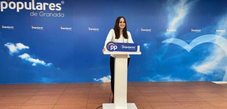 La portavoz adjunta del Partido Popular de Granada, María Vera (PP)