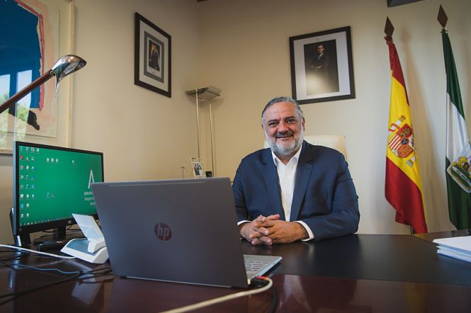 El delegado del Gobierno andaluz en Granada, Pablo García. (JUNTA DE ANDALUCÍA)