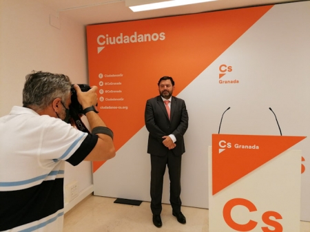 El coordinador provincial de Ciudadanos, Joaquín López Sidro (CIUDADANOS) El coordinador provincial de Ciudadanos, Joaquín López Sidro (CIUDADANOS)