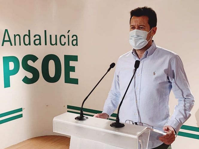   El secretario de Política Institucional y Parlamentaria del PSOE de Granada, Alejandro Zubeldia, en imagen de archivo (PSOE)