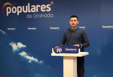 El parlamentario andaluz del PP, Rafael Caracuel (PP)