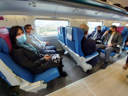 Primer viaje de la conexión Granada -Malaga (SUBDELEGACIÓN)