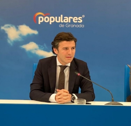 El secretario general del PP de Granada, Jorge Saavedra (PP)