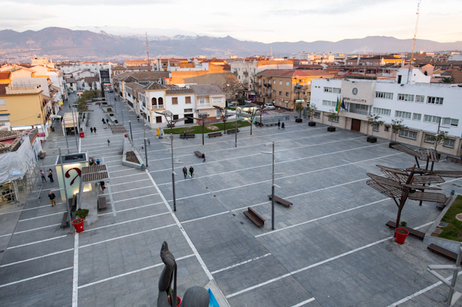 Vista panorámica del Ayuntamiento de Armilla (AYTO. ARMILLA)	