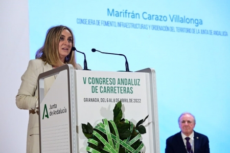Marifrán Carazo clausura el V Congreso Andaluz de Carreteras (JUNTA) Marifrán Carazo clausura el V Congreso Andaluz de Carreteras (JUNTA)