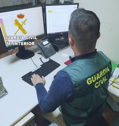 Guardia Civil en una fotografía de archivo (GUARDIA CIVIL) Guardia Civil en una fotografía de archivo (GUARDIA CIVIL)