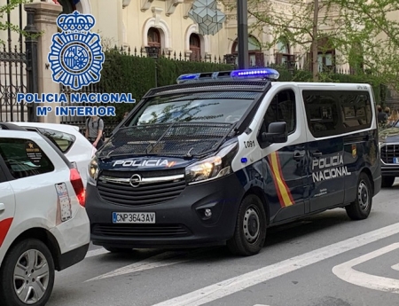 Imagen de un furgón policial (POLICÍA NACIONAL) Imagen de un furgón policial (POLICÍA NACIONAL)