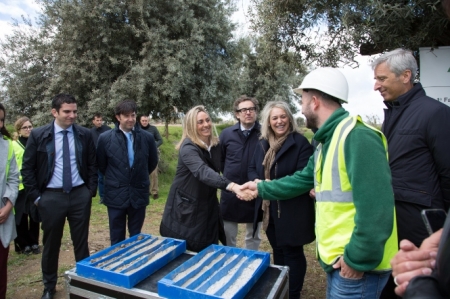 La consejera de Fomento ha supervisado la campaña de sondeos geotécnicos (JUNTA) 