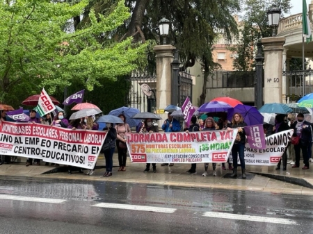 Imagen de la concentración (CCOO) Imagen de la concentración (CCOO)