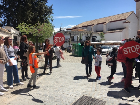 Salida uno de los colegios (AYTO. GRANADA) Salida uno de los colegios (AYTO. GRANADA)
