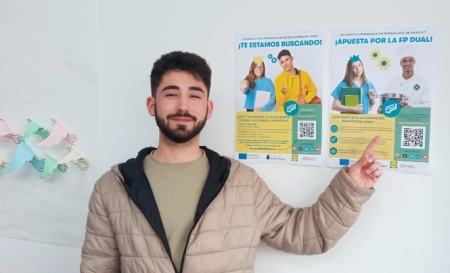 Vicente Malagón, el joven granadino que se ha integrado en la red de embajadores de la FP Dual (CÁMARA GRANADA) Vicente Malagón, el joven granadino que se ha integrado en la red de embajadores de la FP Dual (CÁMARA GRANADA)