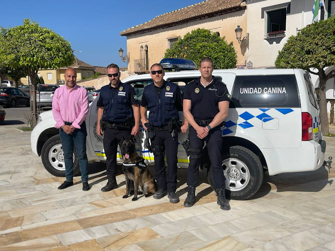 Presentación de la Unidad Canina de Otura (AYTO. OTURA)