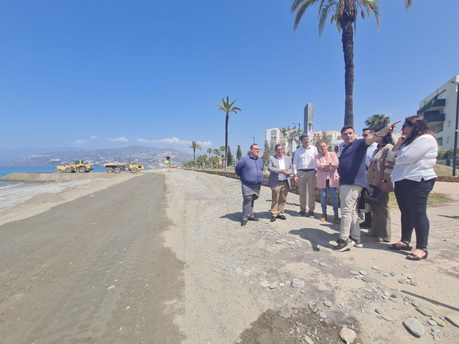 Visita del delegado del Gobierno de España en Andalucía, Pedro Fernández, a la costa de Granada (DELEGACIÓN DEL GOBIERNO EN ANDALUCÍA)