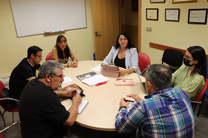 Imagen de la reunión (POR ANDALUCÍA)