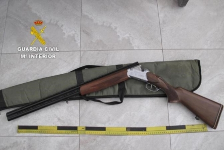 Imagen del arma incautada (GUARDIA CIVIL) Imagen del arma incautada (GUARDIA CIVIL)