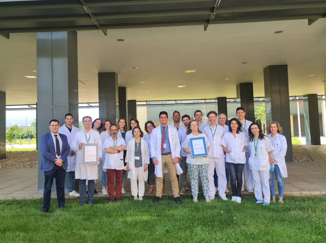 Certificado de calidad óptima de las unidades de Farmacia y de Medicina Física y Rehabilitación del Clínico (CLÍNICO)