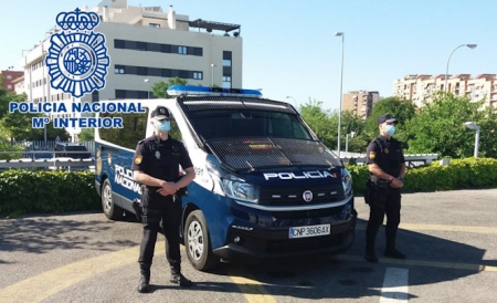 Furgón policial ((POLICÍA NACIONAL) Furgón policial ((POLICÍA NACIONAL)