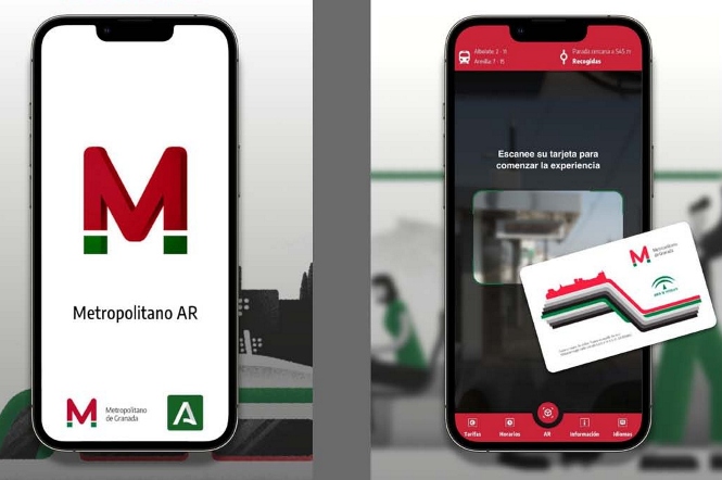 Nueva app de metro Granada 