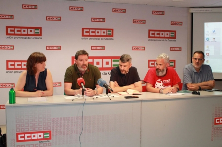 Rueda de prensa de CCOO sobre las plantillas de los metros de Andalucía (CCOO) Rueda de prensa de CCOO sobre las plantillas de los metros de Andalucía (CCOO)