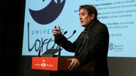 El poeta granadino, Luis García Montero, director del instituto Cervantes (DIPGRA)