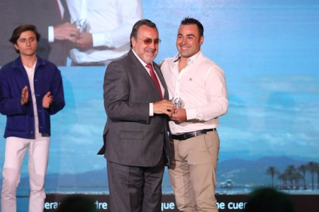 Gerardo Camacho Gómez, elegido mejor vendedor de la ONCE en Granada en 2021. (ALBERTO MORALES)