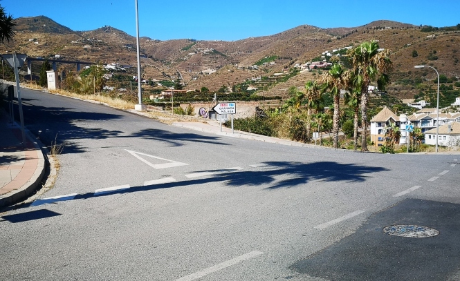 Señalización en el Camino de La GAlera (AYTO. ALMUÑÉCAR)